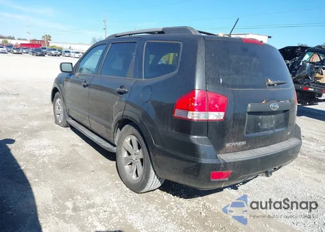 2009 Kia Borrego Ex V6 из США, поврежденный, VIN KNDJJ741695022274